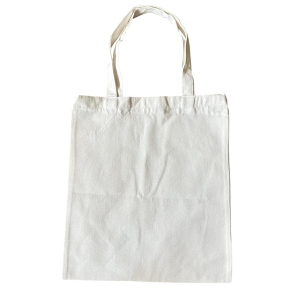 Duran Duran NEW Canvas Tote -Natural White - Picture 4 of 5